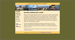 Desktop Screenshot of ferienwohnung-kehl.de